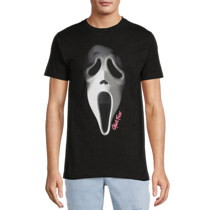 Men's Ghostface Big Face Graphic Tee T-Shirt