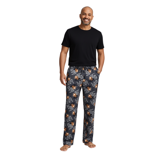 Men's Grey Guardians Of The Galaxy I Am Groot AOP Sleep Pants - Rex Distributor, Inc. Wholesale Licensed Products and T-shirts, Sporting goods,