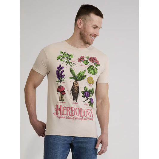 Men's Harry Potter Herbology Color Graphic Tee T-Shirt