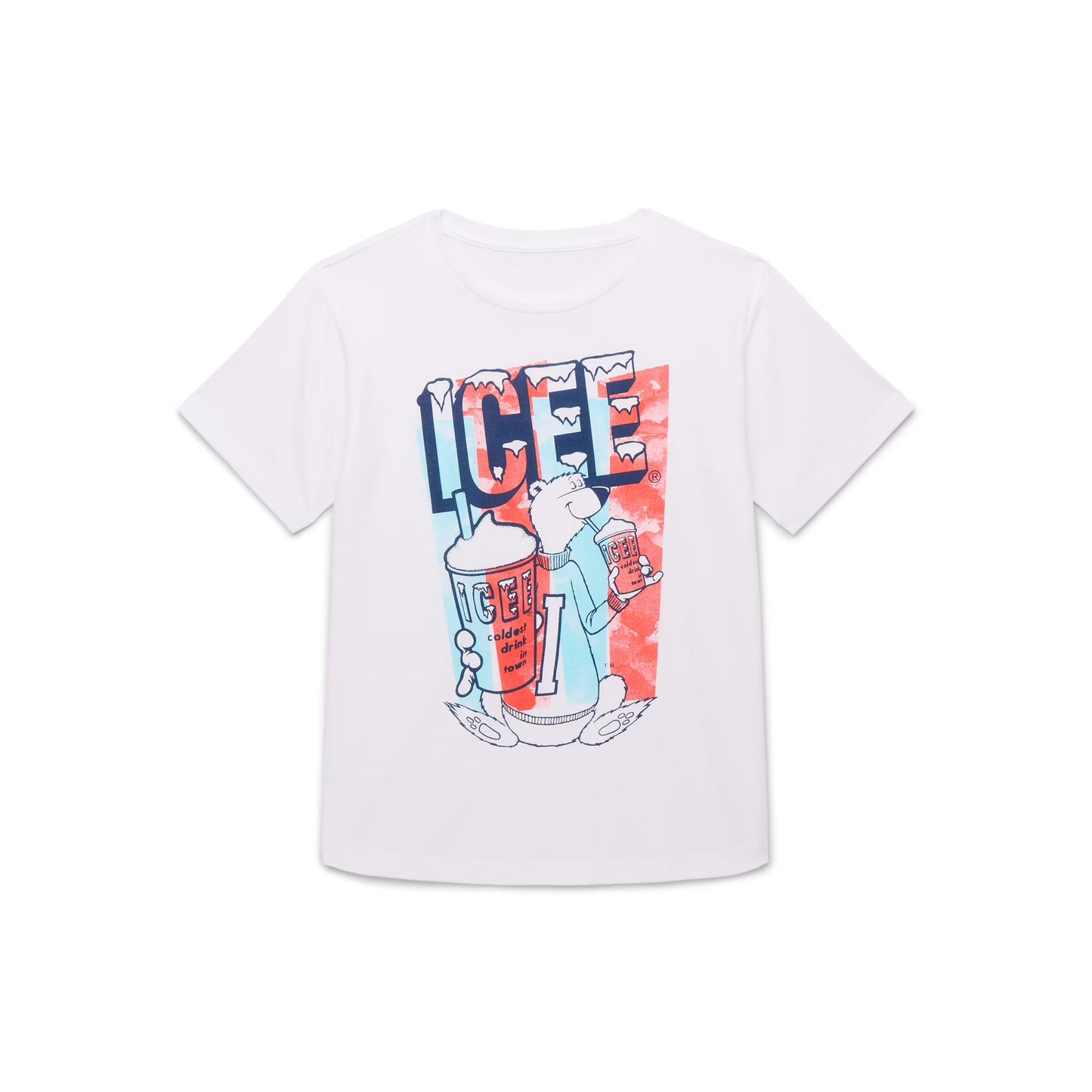 Girls ICEE Short Sleeve Graphic T-Shirt Tee