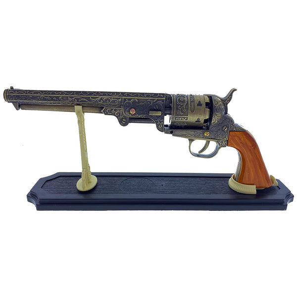 KN 1200-AGN 13" 13" US Decorative Revolver with Display Stand Collectible
