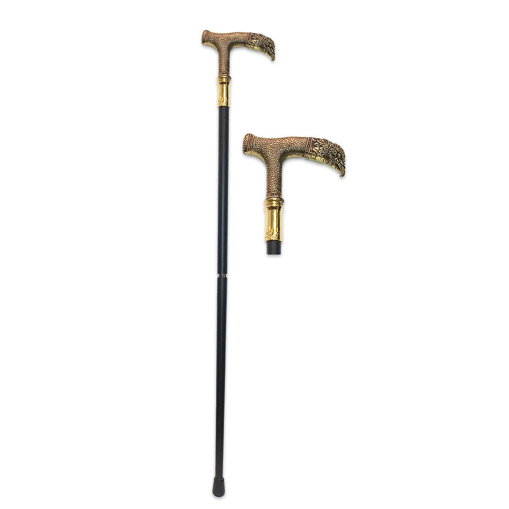 Rex Distributor Eagle Head Handle Walking Cane Staff with Rubber Foot, 36-inch KN 1928-EA