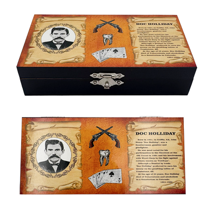 KN 2003-DH 3.5" Doc Holliday 1851-1887 Gift Box Assist-Open Folding Knife