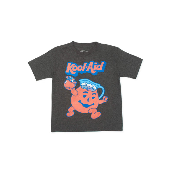 Boy's Charcoal Heather Kool-Aid Classic Kool-Aid Man Graphic T-Shirt