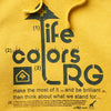 Men's Yellow LRG Life Colors Pullover Hoodie