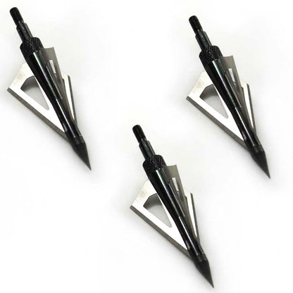 MK 150-E3 3-Bladed Broadhead Arrow Tips – 3-Piece Set