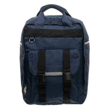 Men's Square Backpack Built Up Backpack for Men