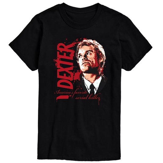 Men's America's Favorite Serial Killer Dexter Graphic Tee T-Shirt