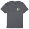 Men's Charcoal LRG Mission Imagination Graphic Tee T-Shirt