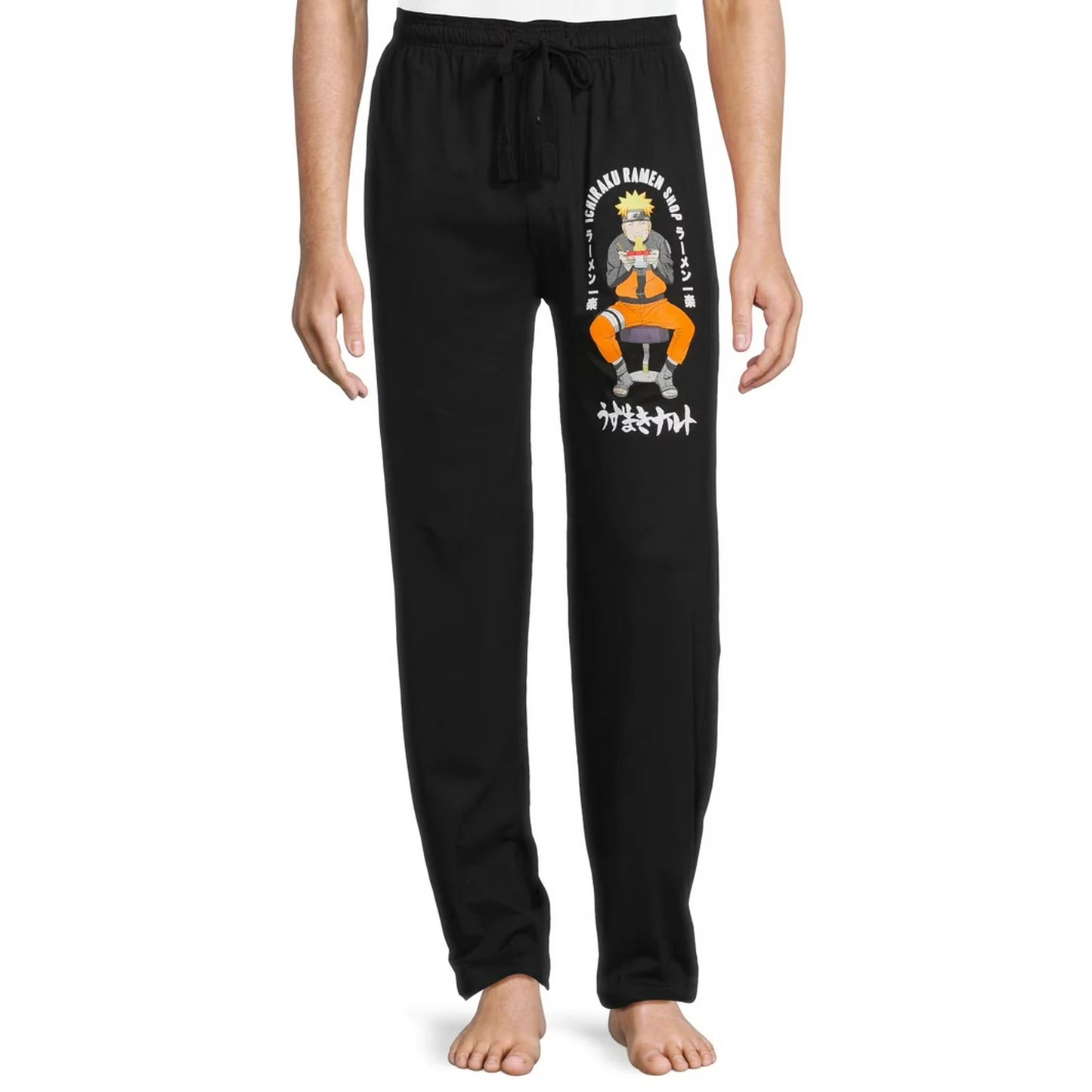 Men's Naruto Ramen Graphic Print Sleep Pants