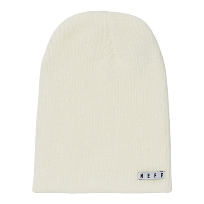 Neff Daily Beanie Hat for Men and Women, White, One Size