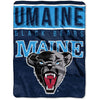 Northwest NCAA Maine Black Bears Blanket 60×80 Basic Design