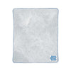 Northwest NCAA North Carolina Tar Heels Two-Tone Sherpa Touch Throw Blanket, 50" x 60", Patch
