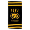 Northwest NCAA Iowa Hawkeyes 30x60 Stripe Beach Towel