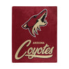 Northwest NHL Arizona Coyotes 50" x 60" Signature Raschel Plush Throw Blanket
