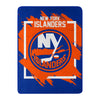 Northwest NHL New York Islanders 46" x 60" Dimensional Micro Raschel Plush Throw Blanket