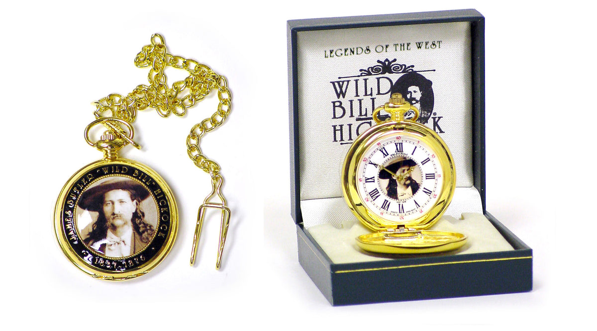 P 236 Wild Bill Hickok Pocket Watch with Gift Box