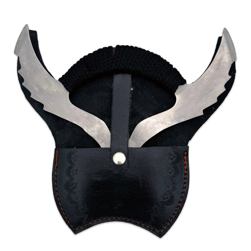 PAK-80 9" Two-Sided Hunting Skinner Knife with Sheath