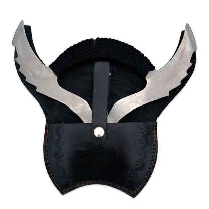 PAK-80 9" Two-Sided Hunting Skinner Knife with Sheath