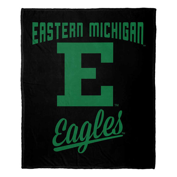 Northwest NCAA Eastern Michigan Eagles ‘Alumni’ Silk Touch Throw Blanket