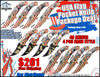 Package Deal #154 - 48 Pcs Patriotic USA Flag Pocket Knife Package Deal | FREE SHIPPING