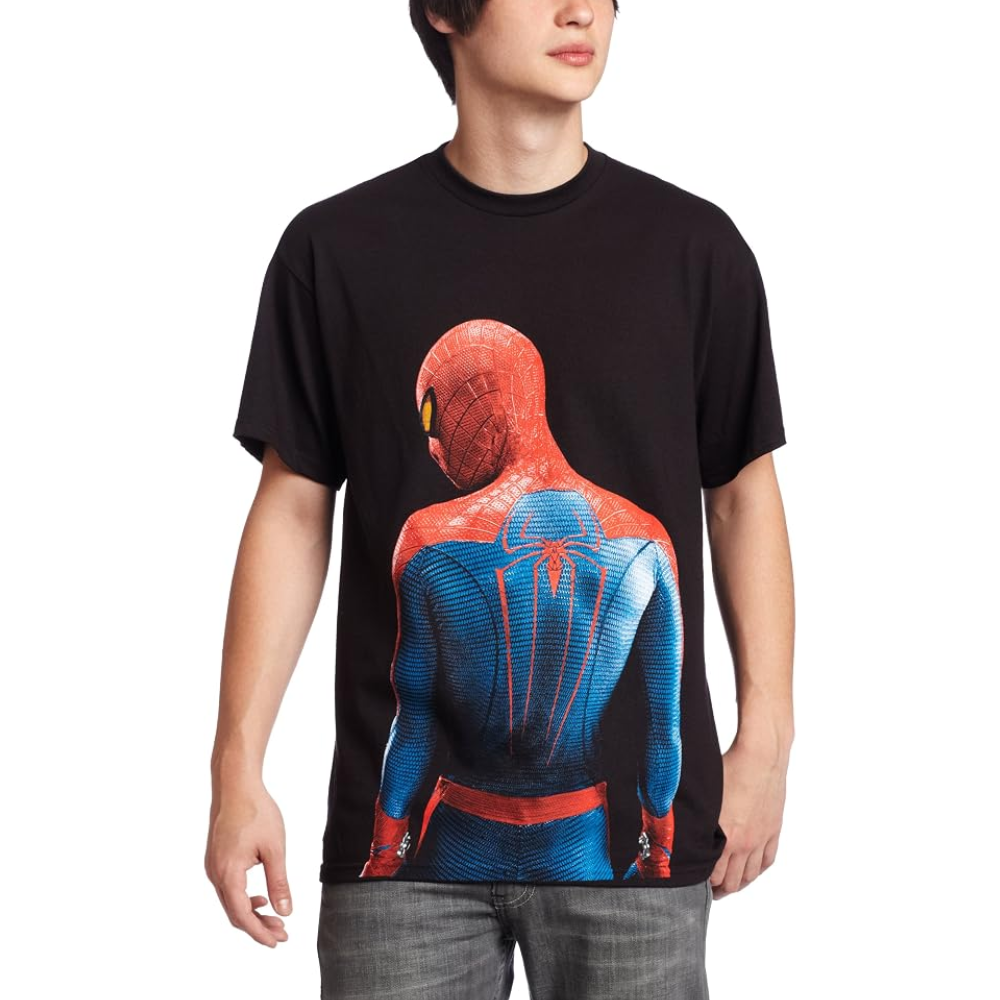 Men's Marvel Amazing Spiderman Side Glance T-Shirt Tee