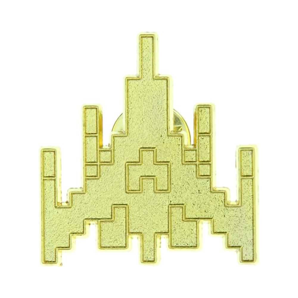 Loot Crate Gaming Galaga Spaceship Classic Arcade Video Game Collectible Pin