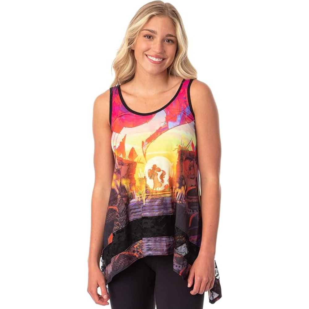 The Book of Life Lace Accent Junior's Tank Top Shirt - Rex Distributor, Inc. Wholesale Licensed Products and T-shirts, Sporting goods,