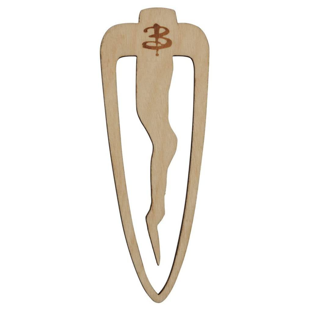 Loot Crate Buffy the Vampire Slayer Mr. Pointy bookmark accessory featuring a detailed vampire slayer-themed design.