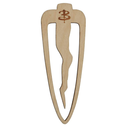 Loot Crate Buffy the Vampire Slayer Mr. Pointy bookmark accessory featuring a detailed vampire slayer-themed design.