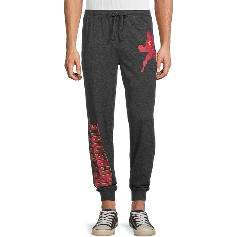 Men's Disney Incredibles Mr. Incredible pajama lounge pants by Rex Distributor, Inc., featuring a relaxed fit with Incredibles character print.
