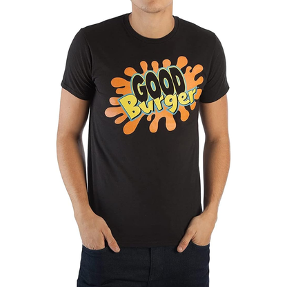 Men's Nickelodeon Good Burger T-Shirt Black Logo Tee