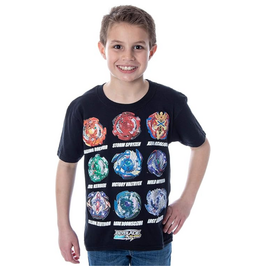 Boys' Beyblade Burst Spinner Graphic T-Shirt Tee
