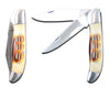 RA 1026 4" Two-Bladed Zig Bone Handle Folding Knife