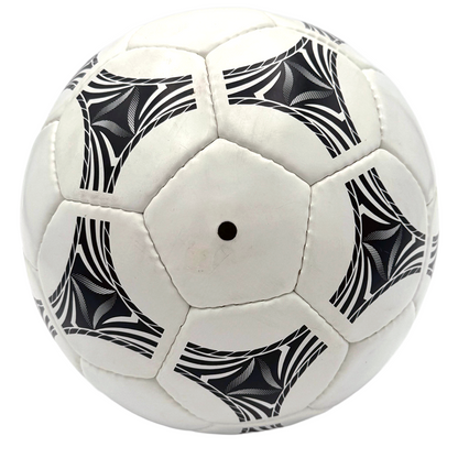 REX 451-BW Size 5 Black & White Soccer Ball