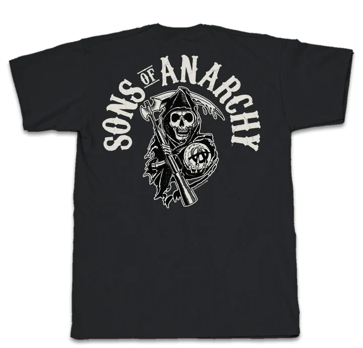 Men's Sons of Anarchy Reaper Crew Graphic Tee T-Shirt
