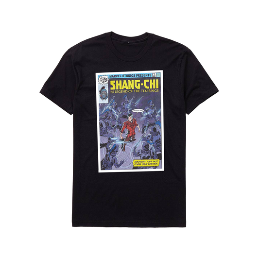 Men's Marvel Shang-Chi and the Legend of the Ten Rings Comic Book Cover T-Shirt Tee