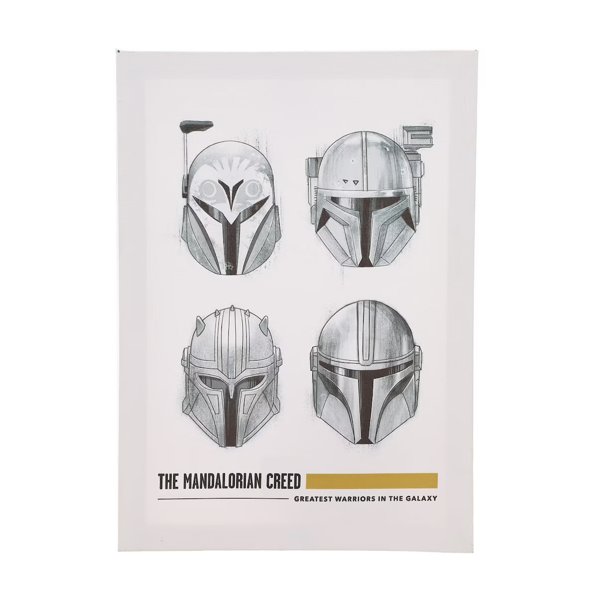 Star Wars The Mandalorian Creed Hanging Wall Decor