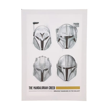 Star Wars The Mandalorian Creed Hanging Wall Decor