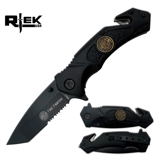 TD 941-FF 4.5" Fire Department Assist-Open Rescue Folding Knife