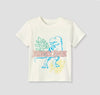Toddler Boys' Jurassic Park Short Sleeve T-Shirt Ivory Tee