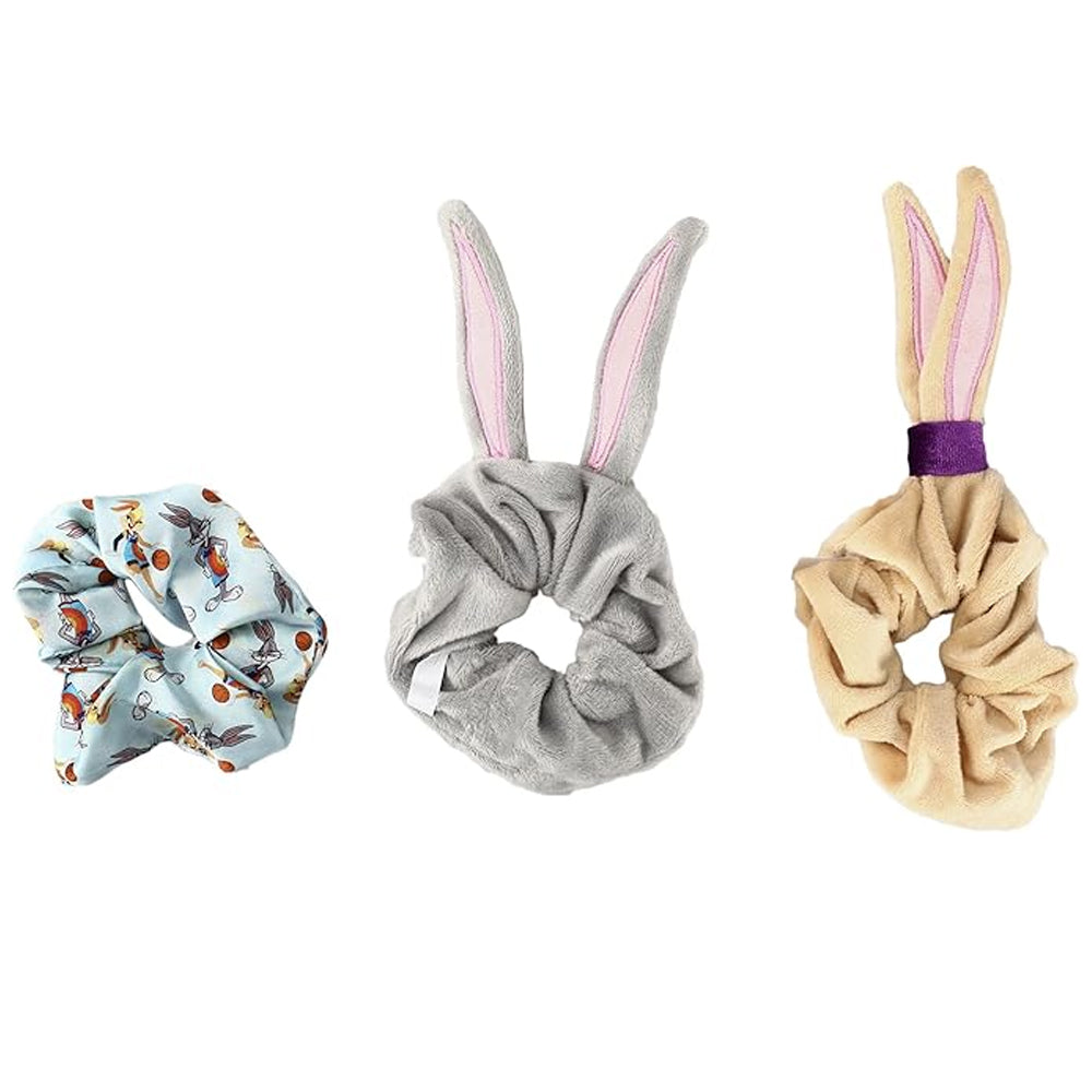 Space Jam Bunny Scrunchy 3 Pack Hair Ties