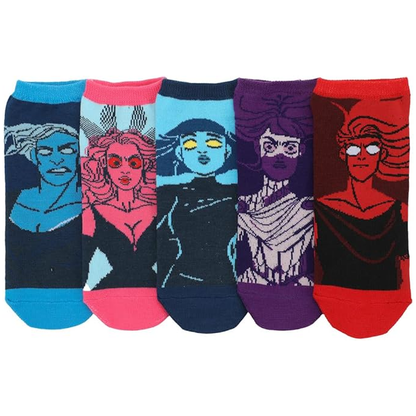 Lore Olympus 5-Pack of Stylish Ankle Socks for Women
