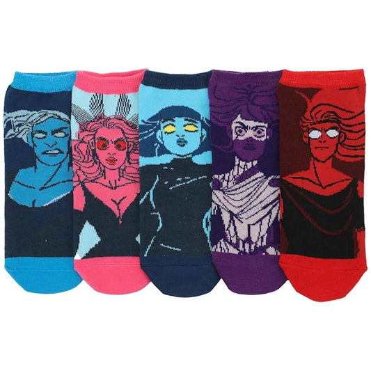 Lore Olympus 5-Pack of Stylish Ankle Socks for Women