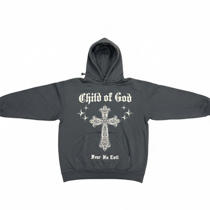 Child Of God Fear No Evil Pullover Hoodie