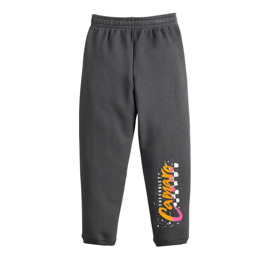 Boys Chevrolet Camaro Grey Sweatpants