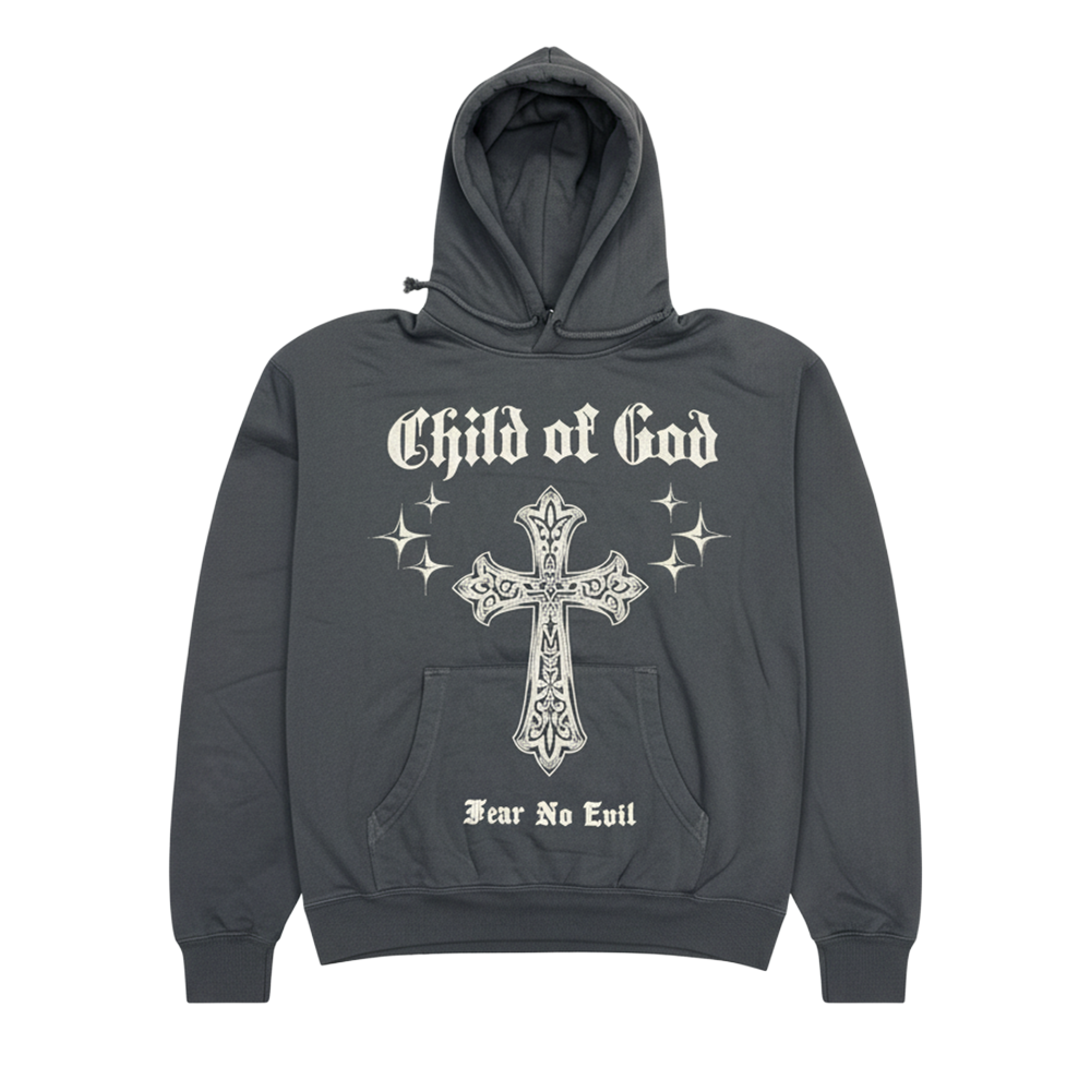 Child Of God Fear No Evil Pullover Hoodie