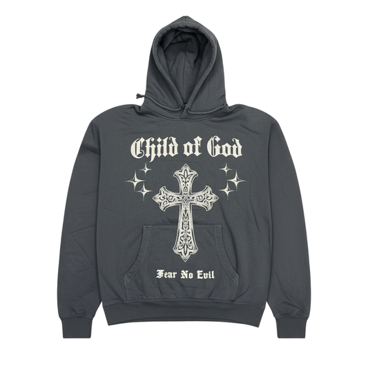 Child Of God Fear No Evil Pullover Hoodie