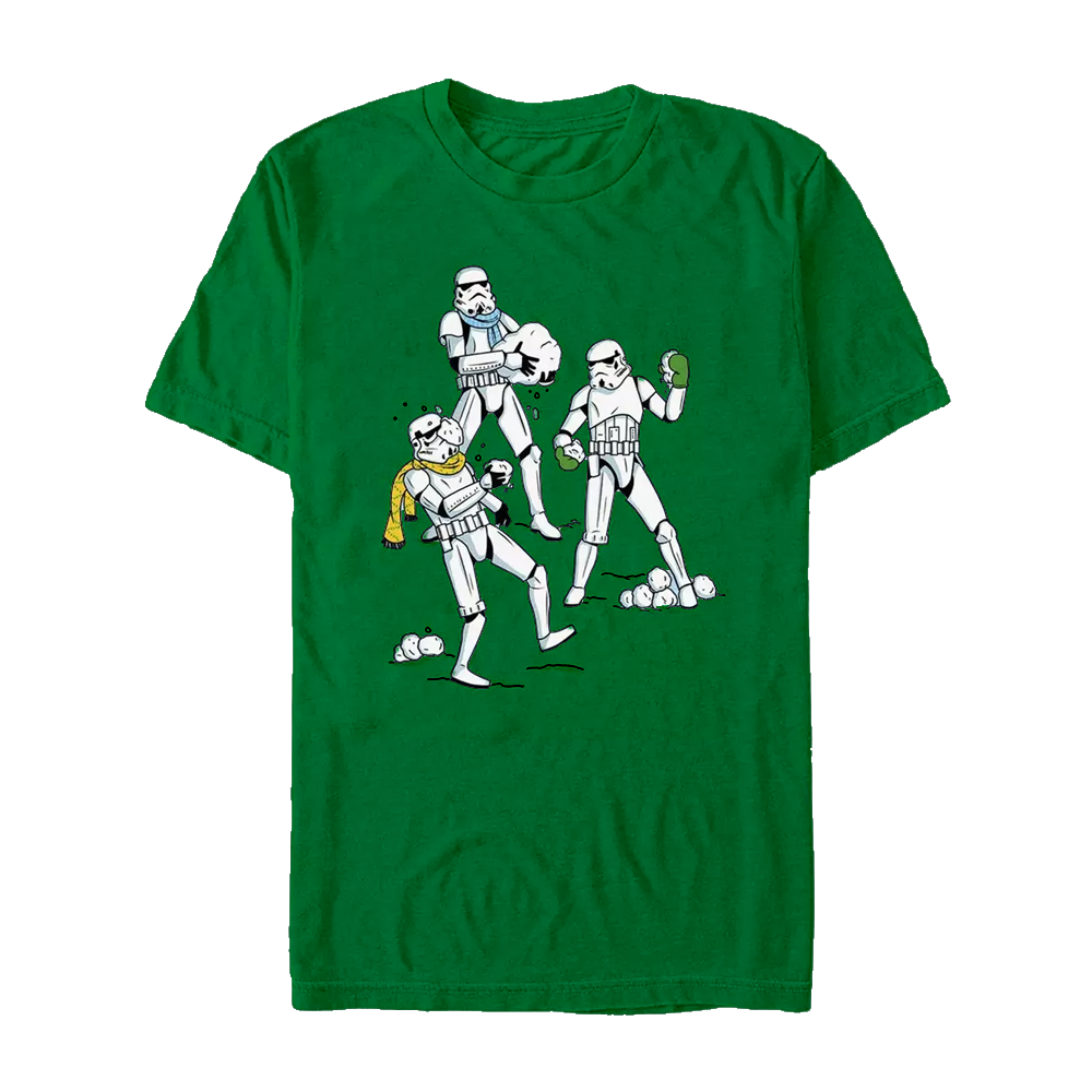 Men's Star Wars Snow Fight Storm Troopers T-Shirt