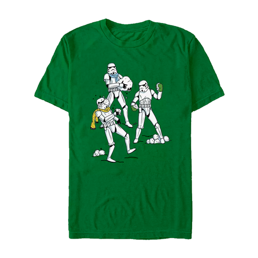 Men's Star Wars Snow Fight Storm Troopers T-Shirt